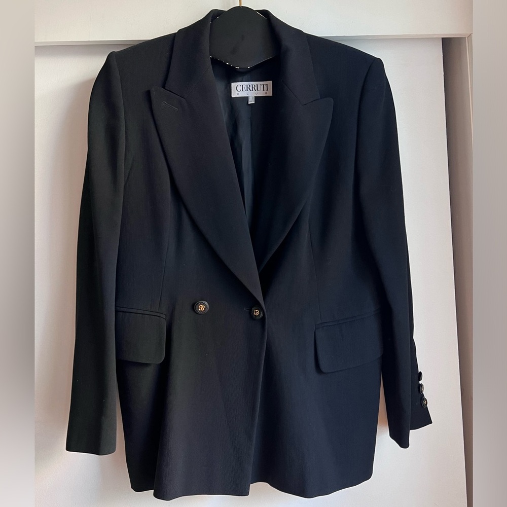 Double breasted blazer from Cerruti